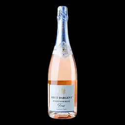 Вино безалкогольне ігристе Brut Dargent Pinot Noir Free рожеве сухе 0.75 л