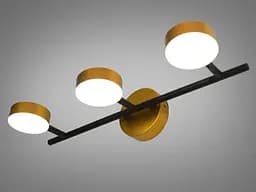 Підсвічування для дзеркал і картин LED Diasha 051/3, 9W, 3200K-6000K, металеве, поворотне, 46 см - мініатюра 3