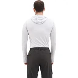 Термофутболка чоловіча Turbat Hike Lite LS Hood Mens M Світло-сірий - мініатюра 2