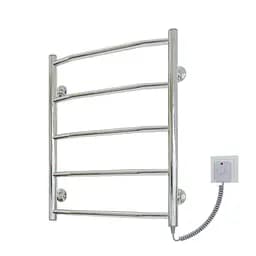 Електрична рушникосушарка Kosser Драбинка Трапеція 600x400/5 ER рег. ДТ02ER, Хром, Праве