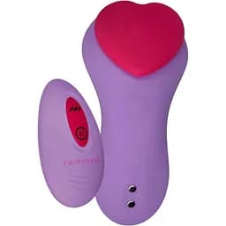 Вибратор FairyGasm HeartGem 10 см фиолетовый