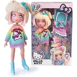 Ігровий набір 4SF Manga Dolls Hello Kitty Стильна цукерочка-єдиноріг з аксесуарами HKTF2000