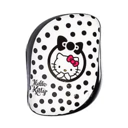 Розчіска-випрямювач для волосся з кришкою Salon, Hello Kitty чорно-біла