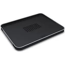 Двостороння обробна дошка Joseph Joseph Cut&Carve, 37,5х29,5 см, чорний (60002)