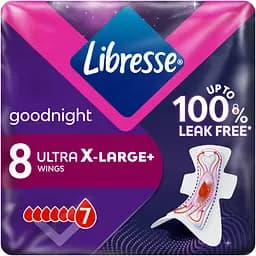 Гигиенические прокладки Libresse Ultra Goodnight X-Large 8 шт.