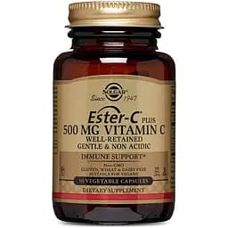 Витамин С Solgar Ester-C Ascorbate Complex 500 мг 50 капсул