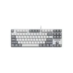 Клавіатура GamePro Genesis Metallic MK110W Outemu Red Switch USB UA White (MK110W)