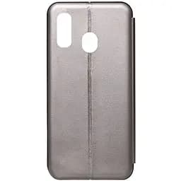 Чохол-книжка Toto Book Rounded Leather Case Samsung Galaxy A40 Gray