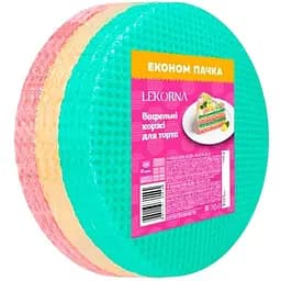 Вафельні коржі Lekorna Веселка 14 шт. 140 г 