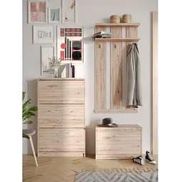 Набір меблів в передпокій Gerbor Шанталь N100023 Дуб санремо світлий (GRB-1035)