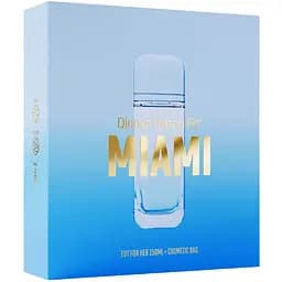 Набор Dicora Urban Fit: Туалетная вода для женщин Майами 150 мл + косметичка
