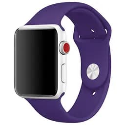 Силиконовый ремешок для Apple Watch 42(ser.1-3)/44/45/46/49mm Фиолетовый / Amethyst
