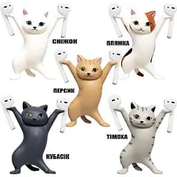 Набір тримачів для аксесуарів BeCover "Cute Cat" 5 шт. (712036) - мініатюра 3
