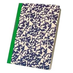 Блокнот А5 Cobart CBRT-0358 Exited у крапочку 144 аркуша синій