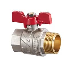 Кран шаровой полнопроходный Zegor FN12 прямой 3/4" ВН PN40 30412