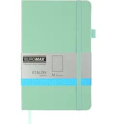 Книга записна Buromax Etalon в крапку 195х125 мм м'ятна 96 аркушів (BM.291360-38)
