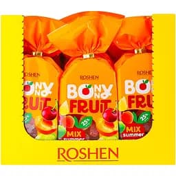 Цукерки Roshen BonnyFruit Літній мікс желейні 200 г (776039) - мініатюра 3