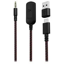 Навушники HyperX гарнітура ігрова геймерські Cloud III 3.5 mm (727A9AA) чорні червоні - мініатюра 3