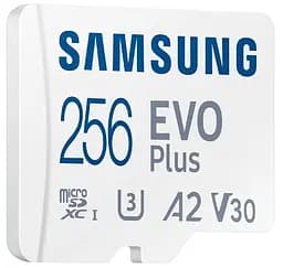 Карта пам'яті Samsung 256GB microSDXC EVO+ V30 W/A MB-MC256KA/EU (MB-MC256KA/EU) - мініатюра 2