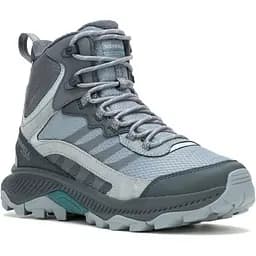 Ботинки женские Merrell Speed Strike 2 Thermo Mid WP 37 Сірий-Бірюзовий