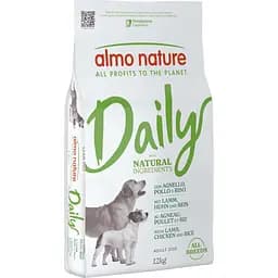Сухой корм для собак всех пород Almo Nature Daily Dog с ягненком, курицей и рисом 12 кг