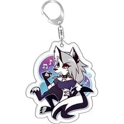 Брелок Helluva Boss Loona акриловий 5 см