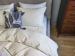 Комплект постільної білизни з вареної бавовни Ivory, LUXURY Washed - двоспальний - мініатюра 5