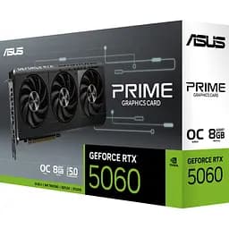 Відеокарта ASUS GeForce RTX5060 8Gb PRIME OC (PRIME-RTX5060-O8G) - мініатюра 9