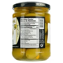 Оливки Bernal Gourmet Gordal з кісточкою 436 г - мініатюра 3