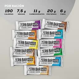 Набір батончики BiotechUSA Zero Bar Flavour Mix 500 г (10 шт. по 50 г) - мініатюра 4