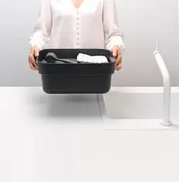 Чаша для миття посуду Brabantia 37.4х34.4х16.1 см темно-сірий (302664) - мініатюра 2