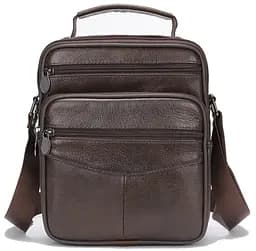 Чоловіча шкіряна сумка Vintage 22,5х18,5х5 см sum0012794