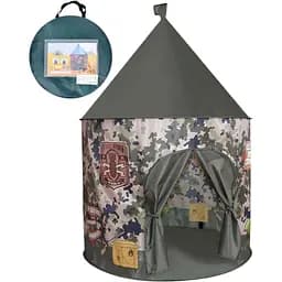 Каркасний дитячий намет Intex MR 1301-2 у формі будиночка з камуфляжним принтом (100x100x130 см)
