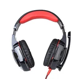 Геймерські навушники Kotion Each G2000 Pro Gaming з підсвіткою чорно-червоні - мініатюра 2