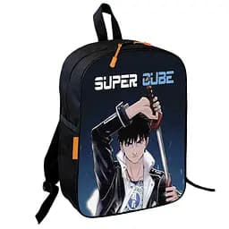 Рюкзак школьный детский Аниме Super Cube 36х27 см для мальчика (02866)