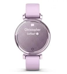 Смарт-годинник Garmin Lily 2 Metallic Lilac with Lilac Silicone Band (010-02839-21) - мініатюра 4