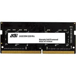 SoDIMM 16Gb DDR4 3200 MHz AGI SD138, Retail (AGI320016SD138-ST)