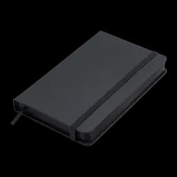 Щоденник недатований Buromax Touch Me L2U A6 штучна шкіра 336 сторінок чорний (BM.26140-01) - мініатюра 4