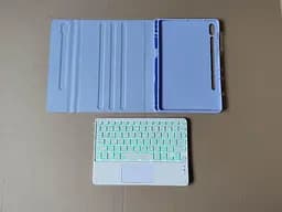Чохол для планшета Samsung Galaxy Tab S7 S8 S9 S9FE 11' із клавіатурою touch з підсвічуванням - мініатюра 10