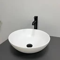 Умивальник VBI Amalfi white matt накладний VBI-013400, Білий матовий - мініатюра 2