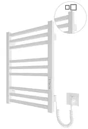 Электрический полотенцесушитель HF London 570x430 white matte 6.1.0100.06.WM, Белый матовый, универсальное (коннектор), Электронный