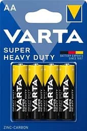 Батарейка Varta Superlife AA BLI 4 Zinc-carbon
