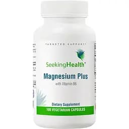 Магний Seeking Health Magnesium Plus 100 вегетарианских капсул