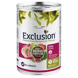 Корм Exclusion Adult Veal для взрослых собак всех пород с телятиной 400 г