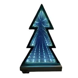 3D Ялинка Melinera на батарейках Led підсвічування дзеркальна поверхня
