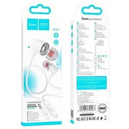 Навушники Hoco M107 Discoverer універсальні earphones з мікрофоном фіолетові - мініатюра 3