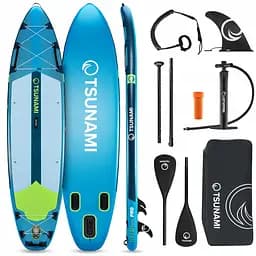 Надувная SUP доска TSUNAMI PRO 350 см с веслом T15 (P-5905973405638)