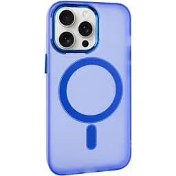 Чохол Epik TPU+PC Lily with MagSafe для Apple iPhone 13 Pro Max 6.7 Blue