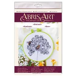 Набор для вышивки крестиком "Пчелки" AHM-049 с пяльцами.