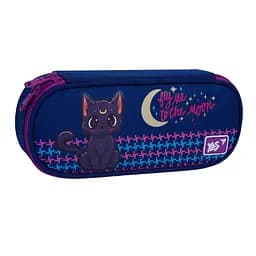 Школьный пенал мягкий Yes PH-30 Cat with the Moon